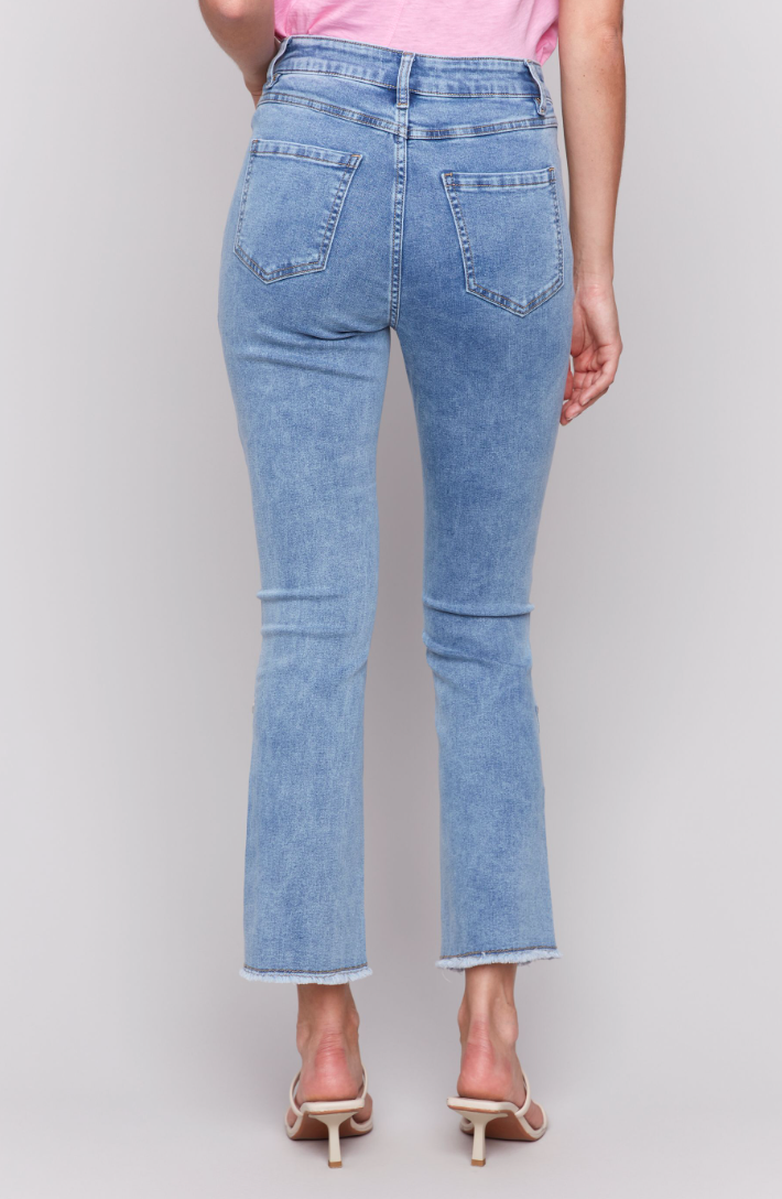 Snaps Bootcut Jean Pant