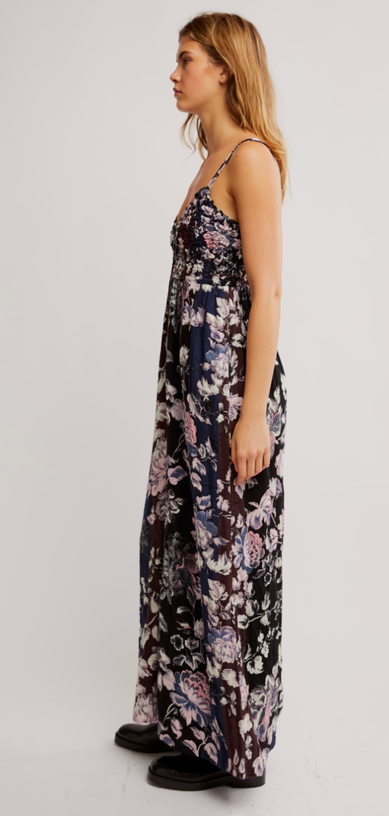 Midnight Garden Floral Jumpsuit