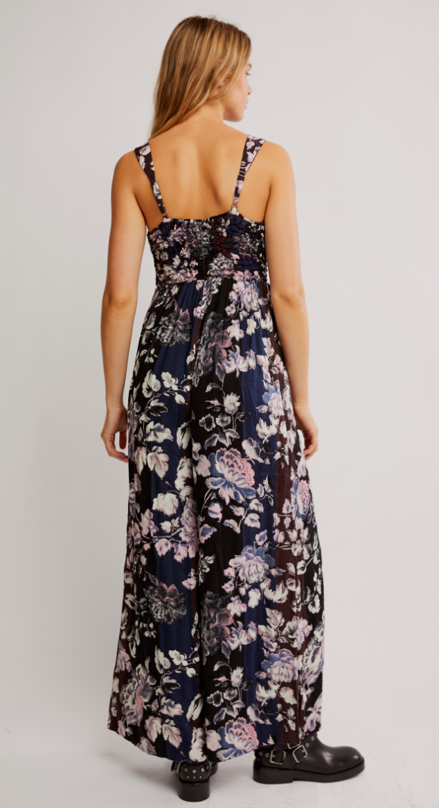 Midnight Garden Floral Jumpsuit