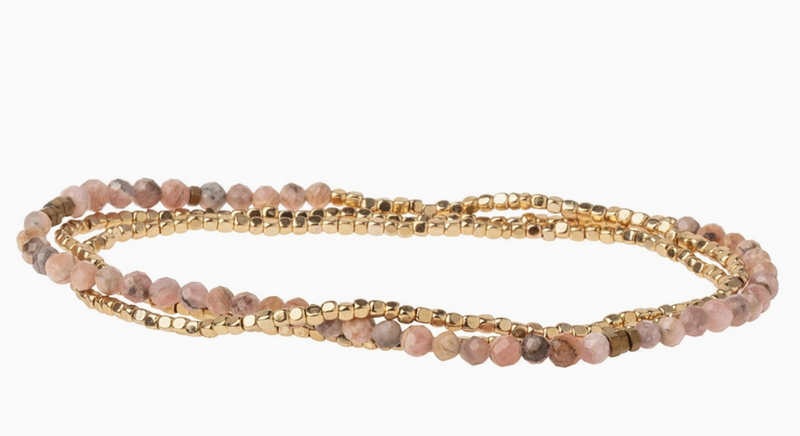 Stone of Love Beaded Stacking Bracelet