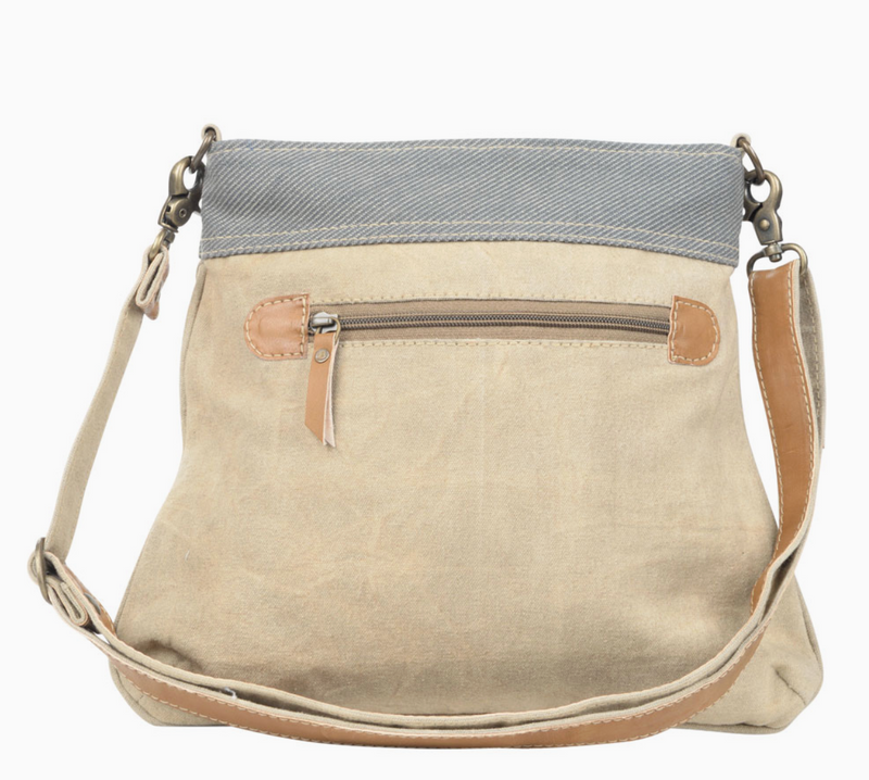 Enjoy the Ride Canvas Crossbody Bag