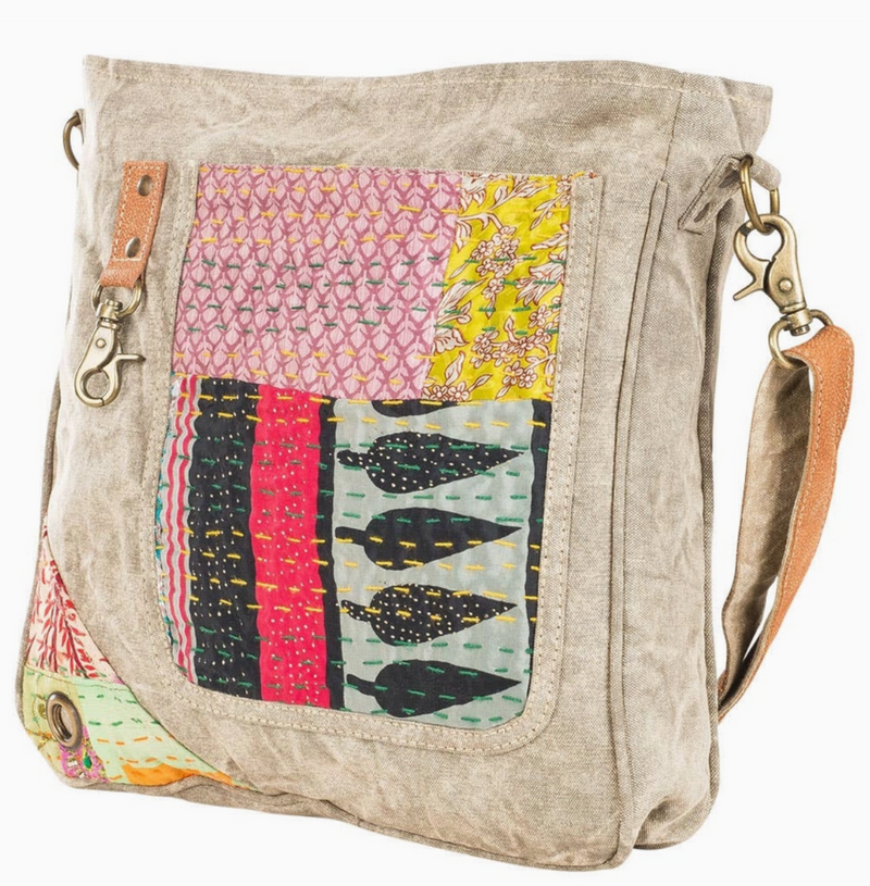 Recycled Kantha Shoulder Bag