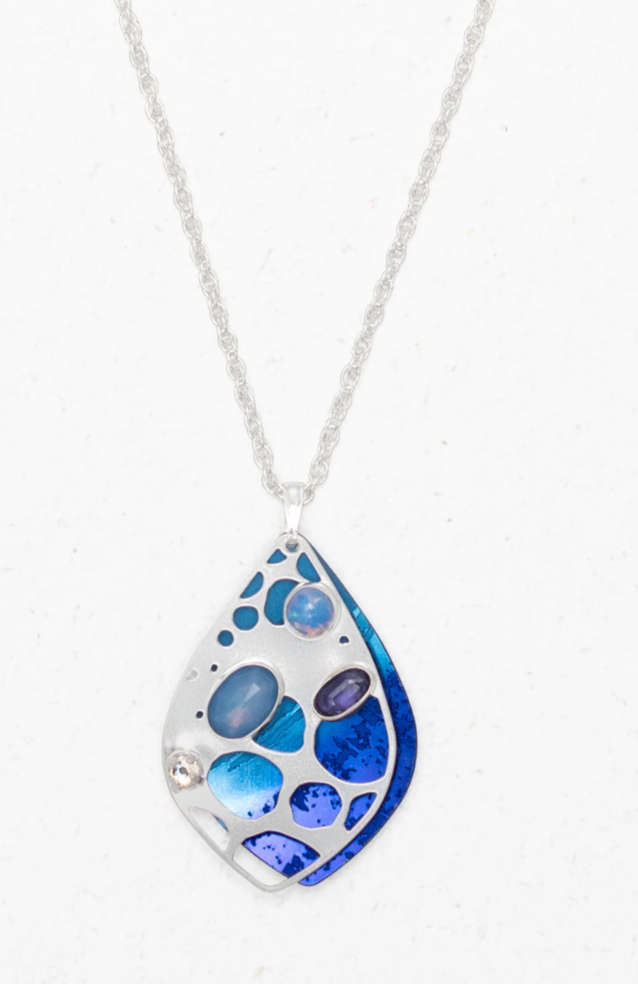 Blue Seashore Dreams Necklace