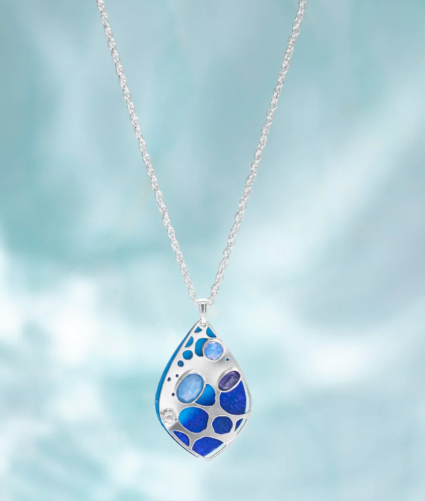 Blue Seashore Dreams Necklace