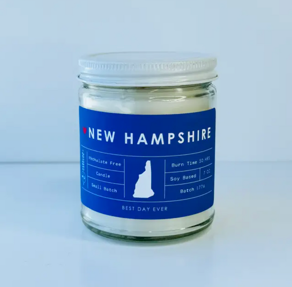 NH Classic Blue Candle