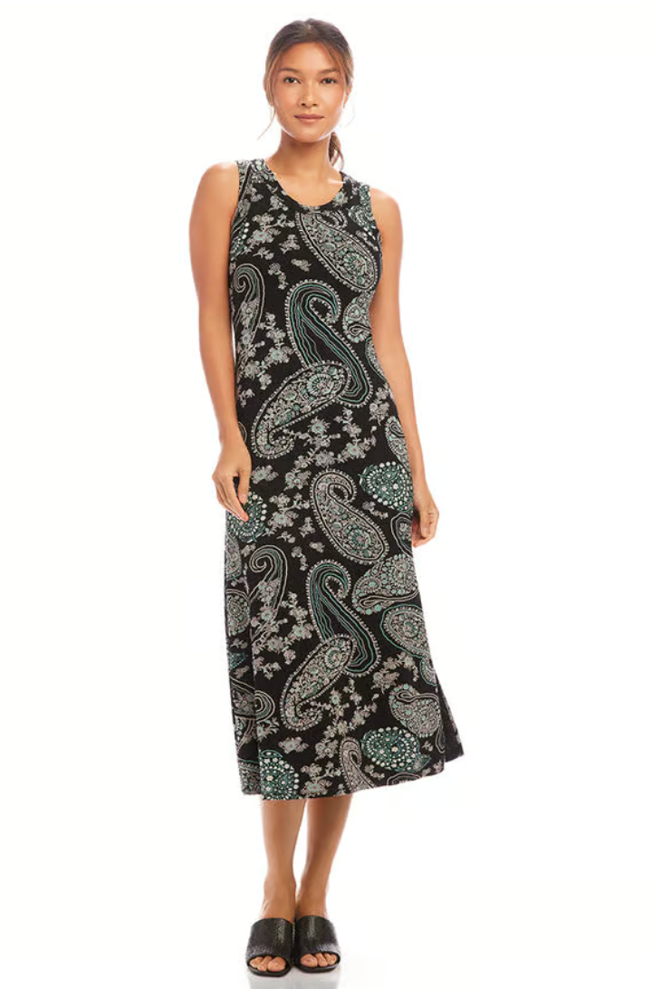 Paisley Midi Dress