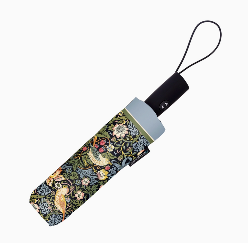 William Morris "Strawberry Thief" Travel Umbrella