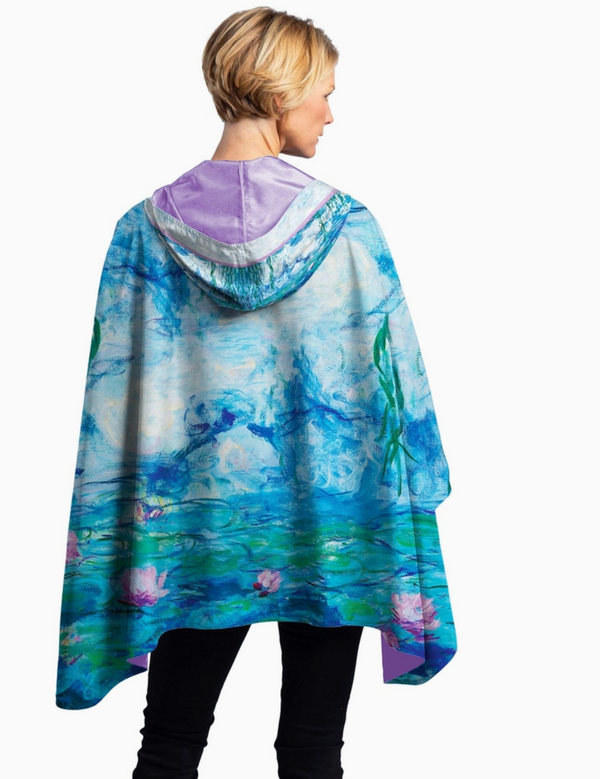 Monet Nympheas Rain Poncho