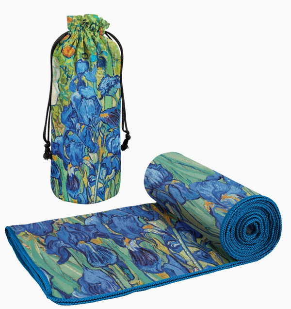 Van Gogh "Irises" Beach Towel