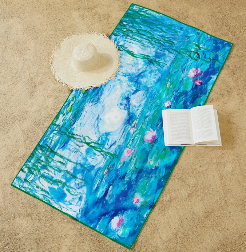 Monet "Nympheas" Beach Towel