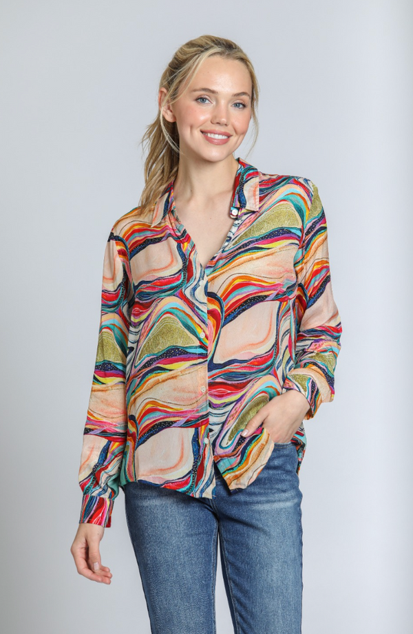 Multi Layers Print Button Top