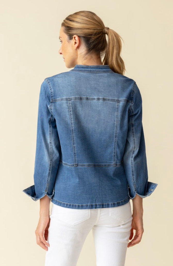 Denim Moto Jean Jacket