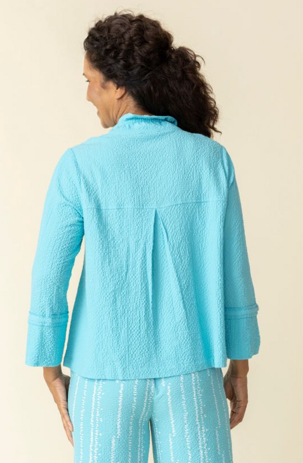 Malibu Crinkle Crepe Jacket