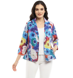 Multi Floral Blazer