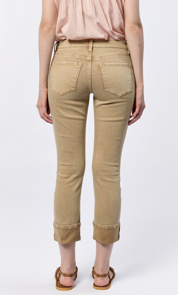 Biscuit Slim Straight Cuff Jean