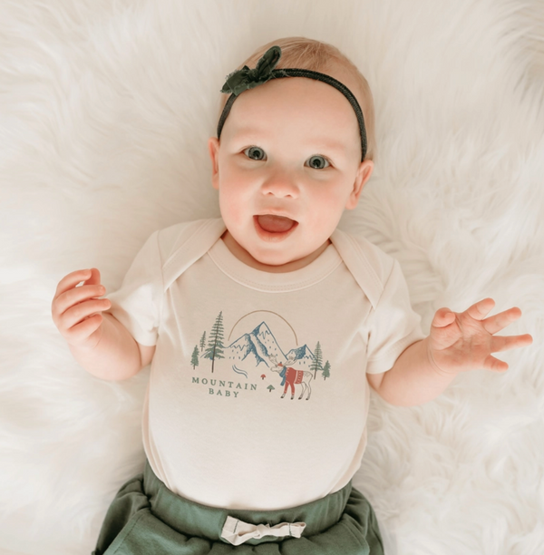 Mountain Baby Onesie