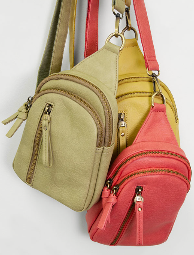 Red Skyler Sling Bag