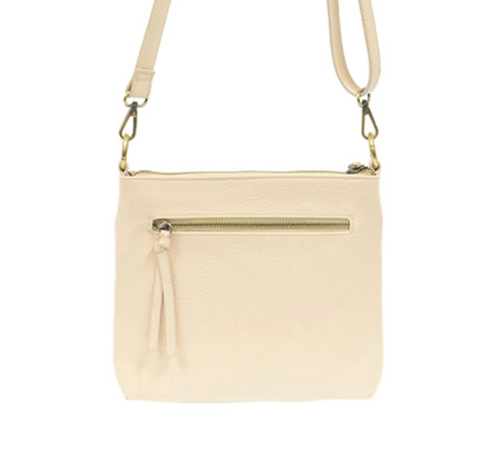 Alabaster Top Zip Crossbody Bag