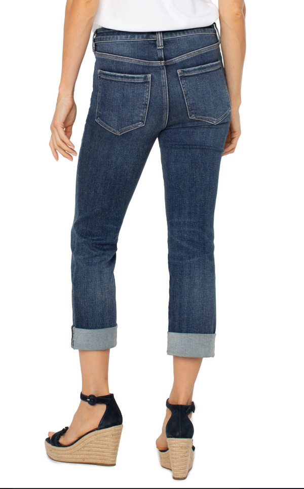 Wells Charlie Crop Roll Jean