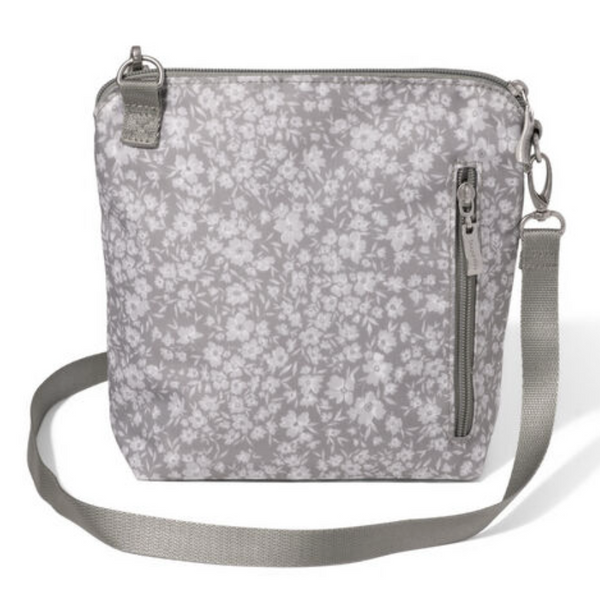 Light Grey Petal Pocket Bag