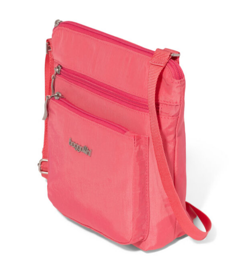 Flamingo Pocket Crossbody Bag