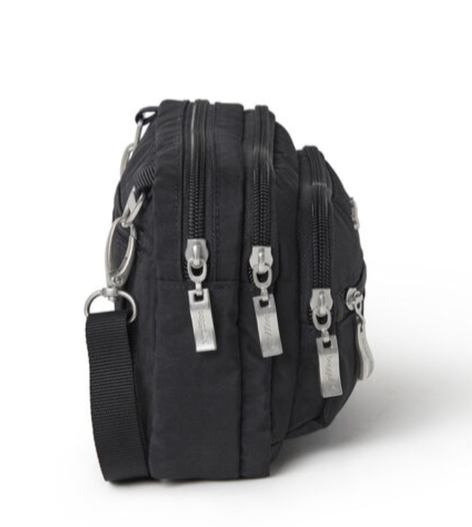 Black Sand Triple Zip Bag