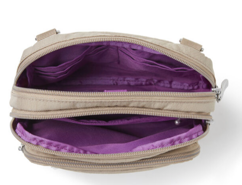 Beach Triple Zip Bag