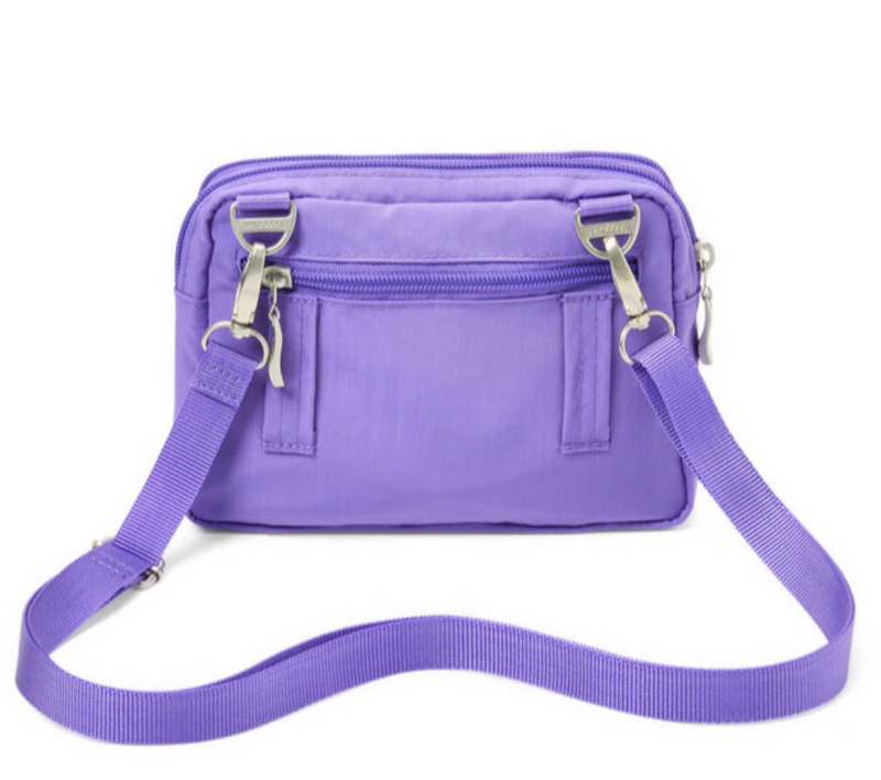 Lavender Surf Triple Zip Bag