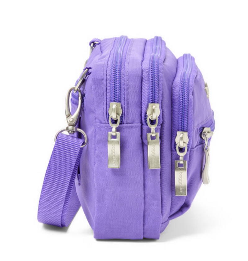 Lavender Surf Triple Zip Bag