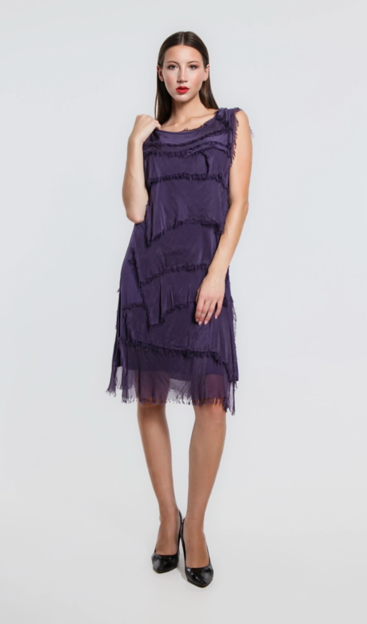 Plum Tier Dress