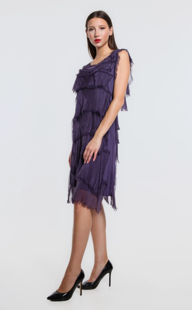 Plum Tier Dress