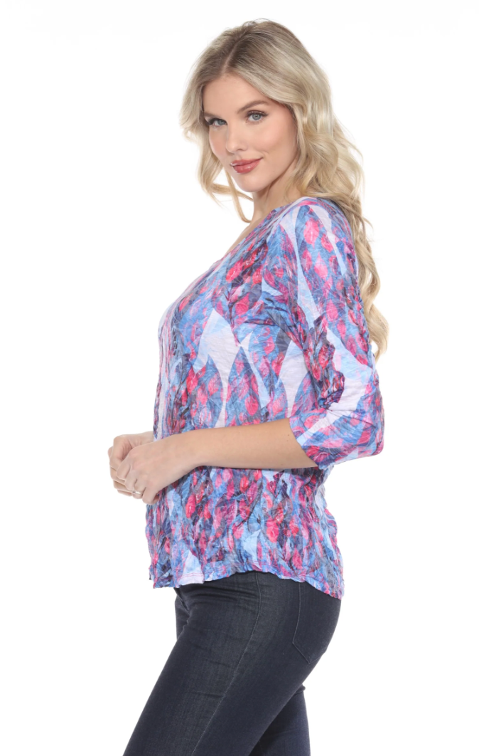Petal Essence Vee Top