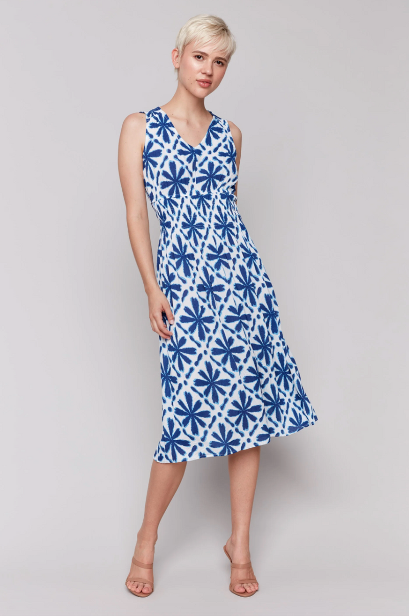 Mosaic Empire Waist Dress