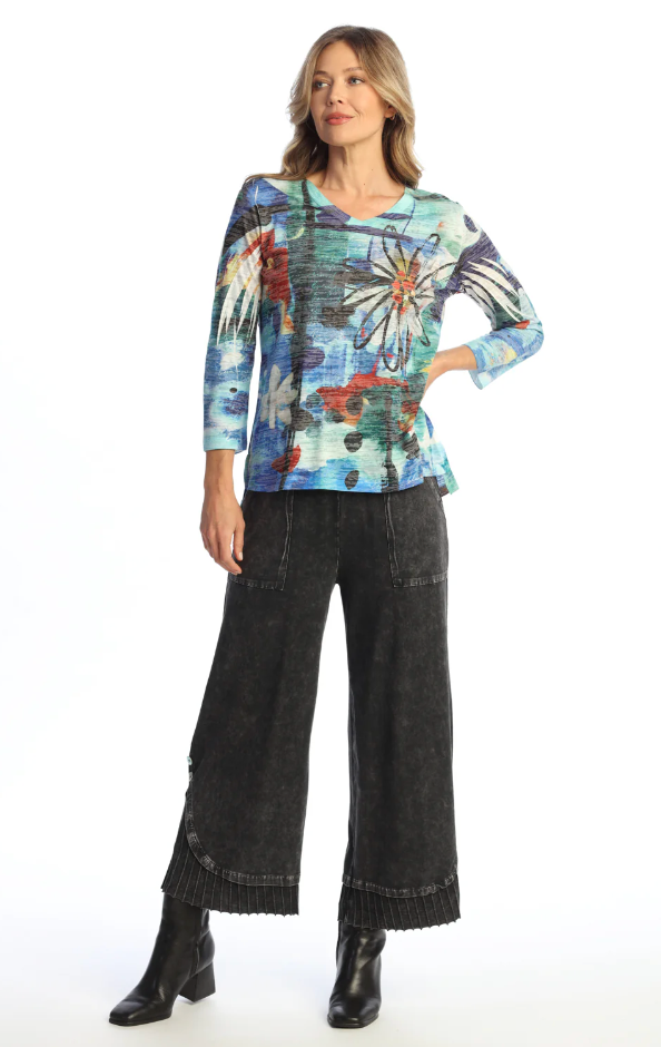 Petalina Burnout Top