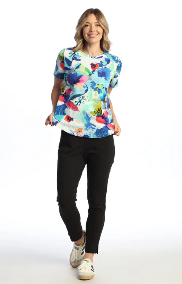 Charlotte Floral Crew Top
