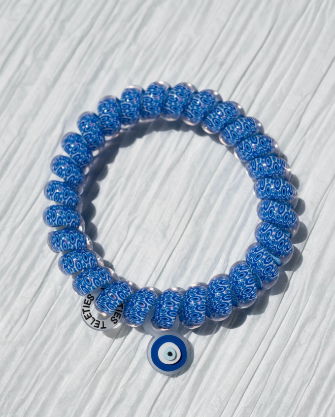 Evil Eye Large Hair Tie Set of 3