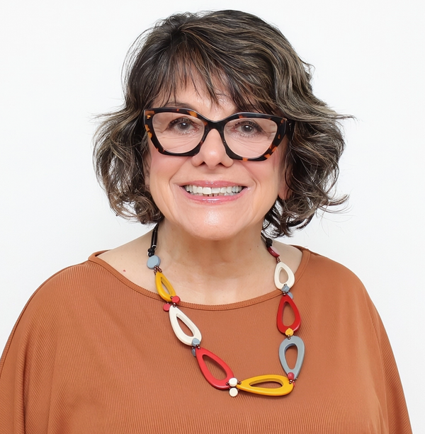 Spice Teardrop Wood Loop Necklace