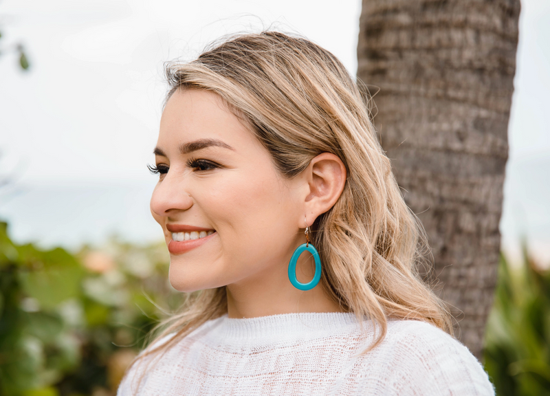 Turquoise Marianitas Earring