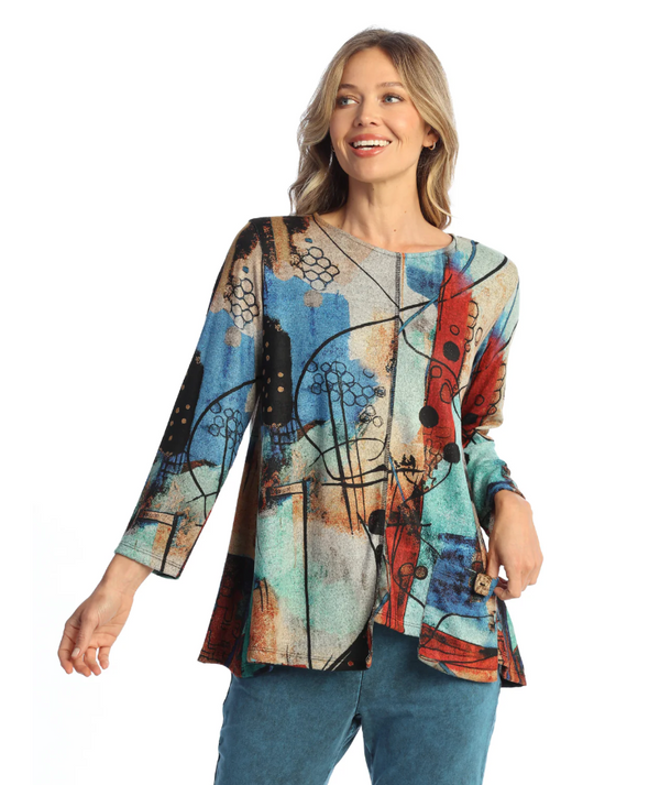 Vogue Asym Pocket Top