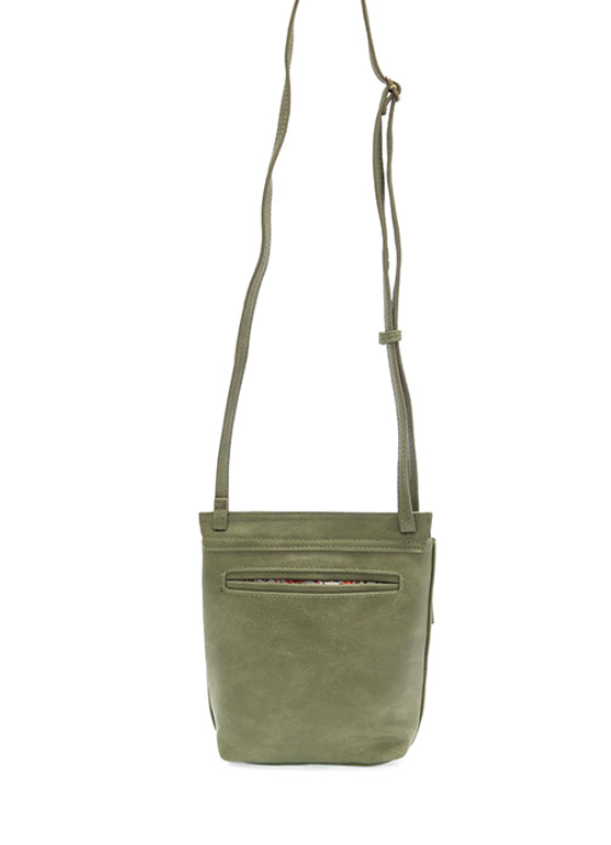 Eucalyptus Front Flap Crossbody Bag
