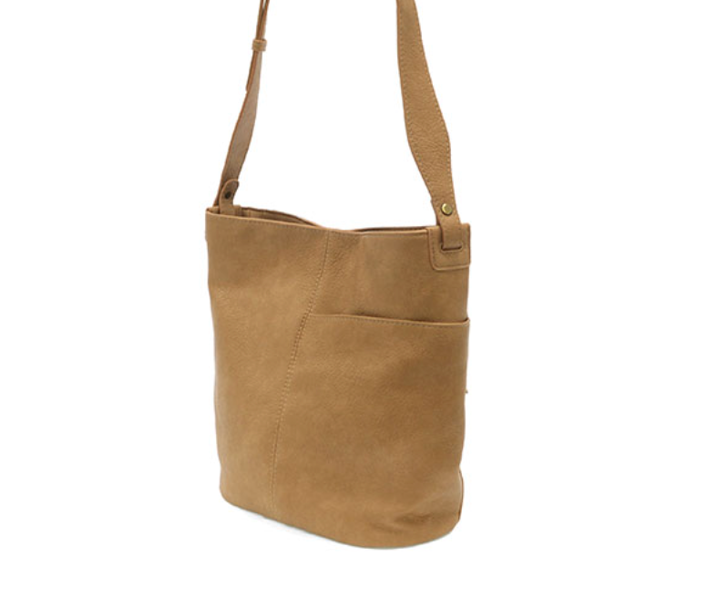 Camel Crossbody Sleek Bag