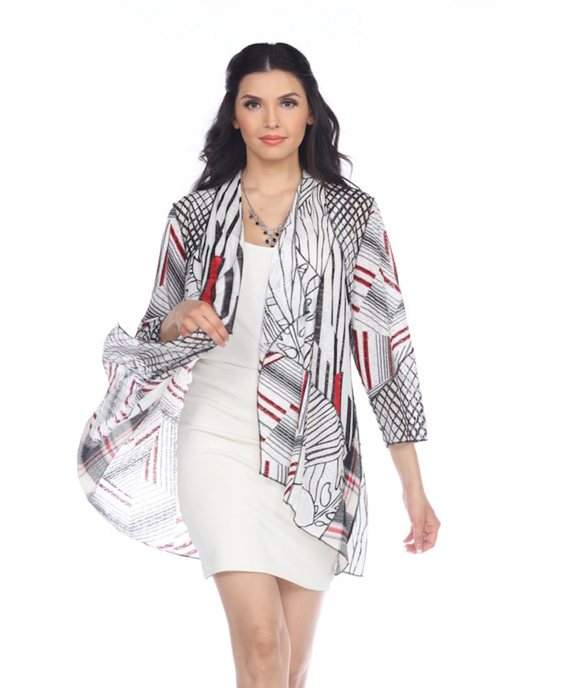 Black & White Easy Open Jacket