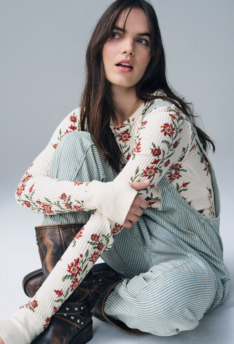 Folk Vine Thermal Top