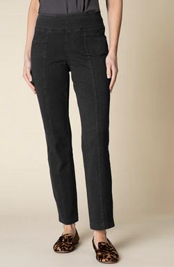 Black Seam Taper Jean