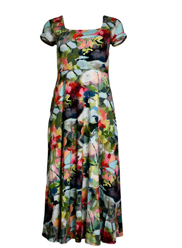 Floral Brigitte Midi Dress
