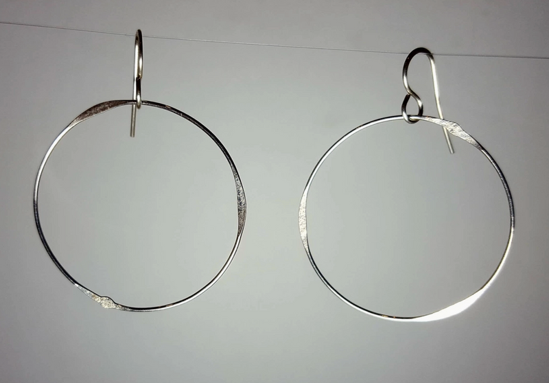 X-Large Hoop Sterling Earring