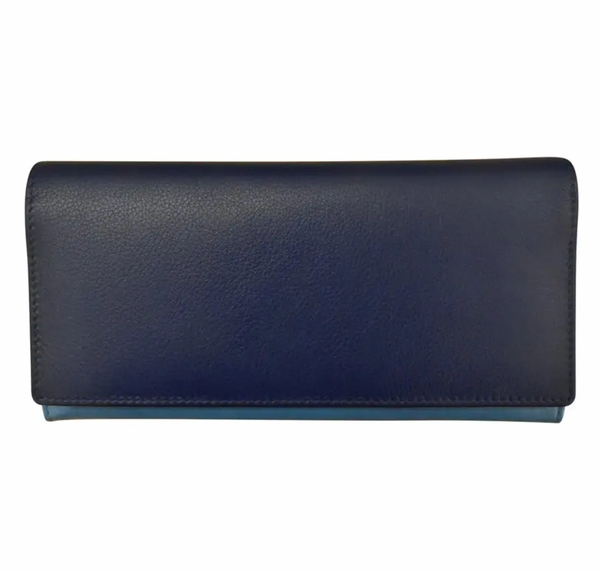 Denim Leather Wallet