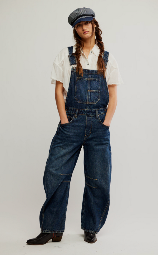 Deep Blue Denim Overall