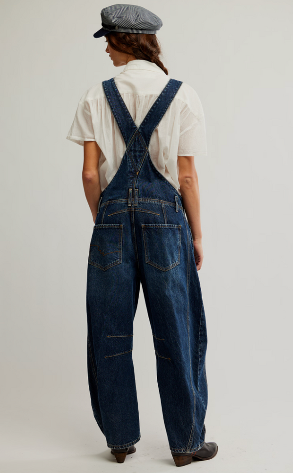 Deep Blue Denim Overall