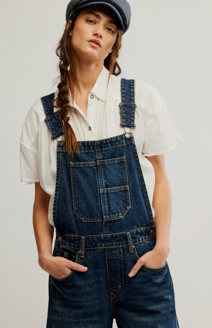 Deep Blue Denim Overall